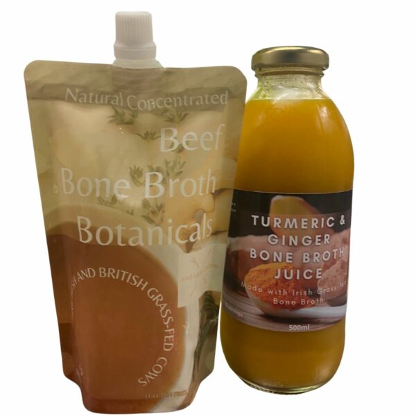 300ml Botanical and 500ml Juice, Bone Broth with Botanicals